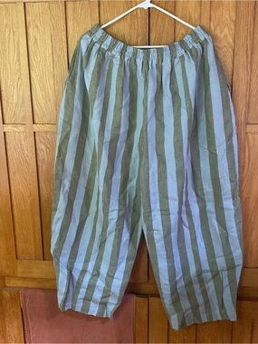 Beyond Nine Linen Mabel Trousers